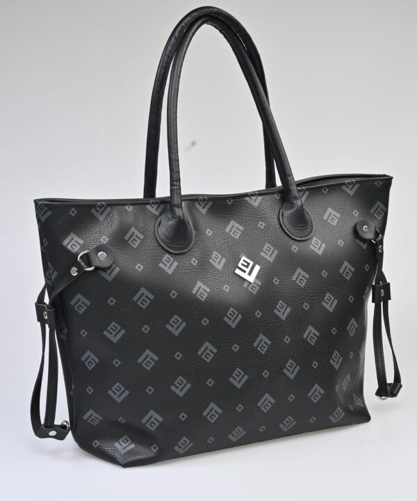 Annette Large Signature Bag | Black