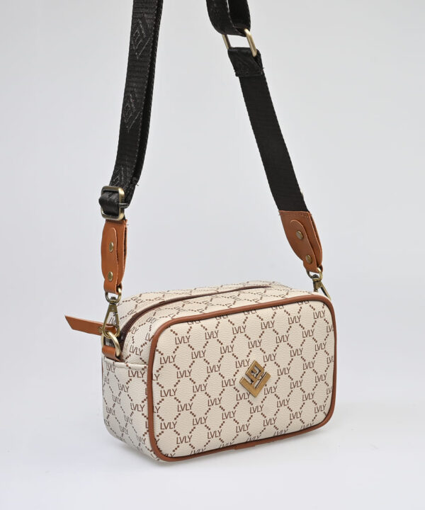 Alternative view of Aura Mosaic Bag | Beige