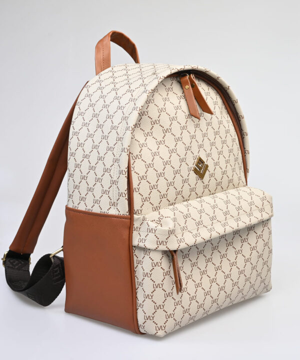 Alternative view of Ersi Mosaic Bag | Beige