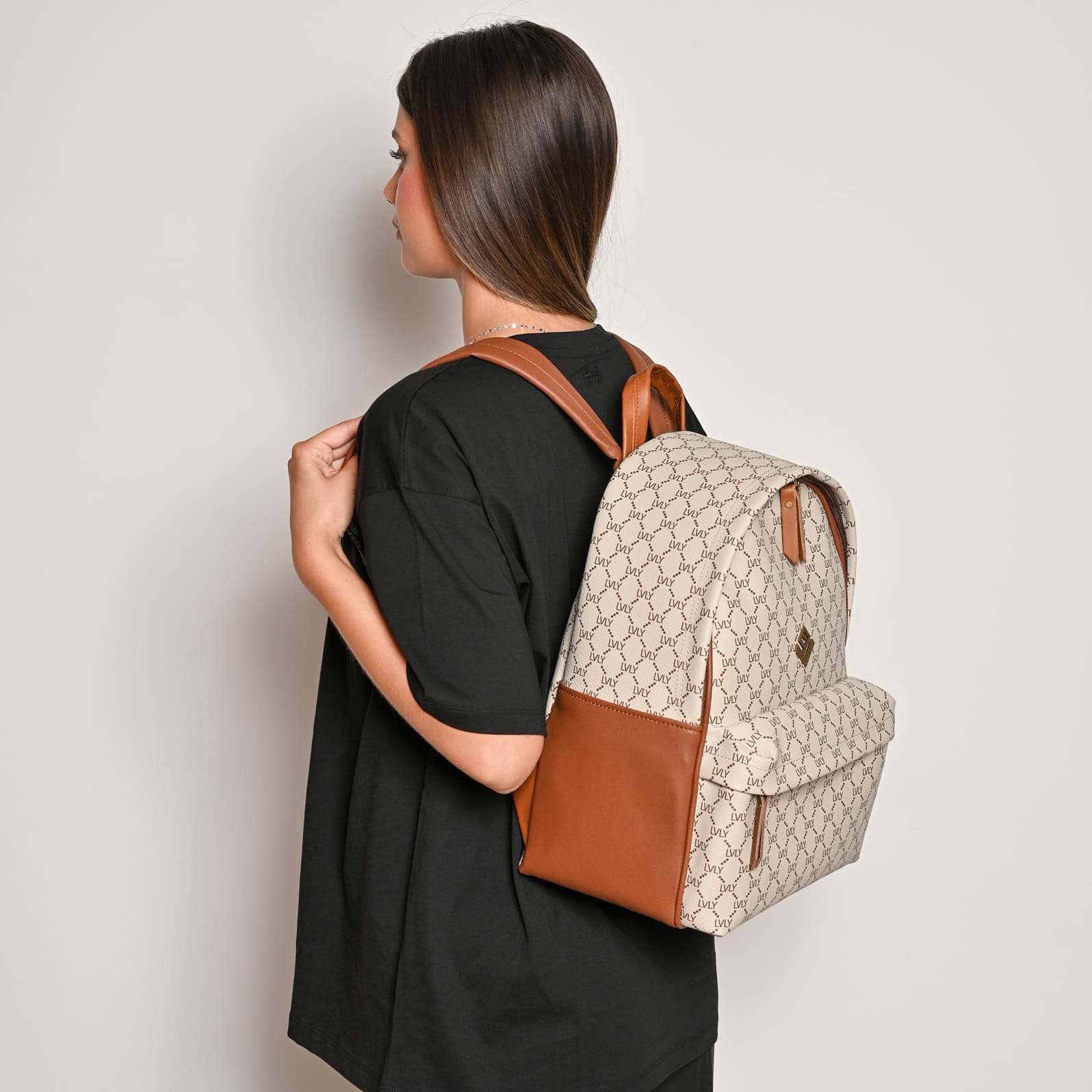 Ersi Mosaic Bag | Beige