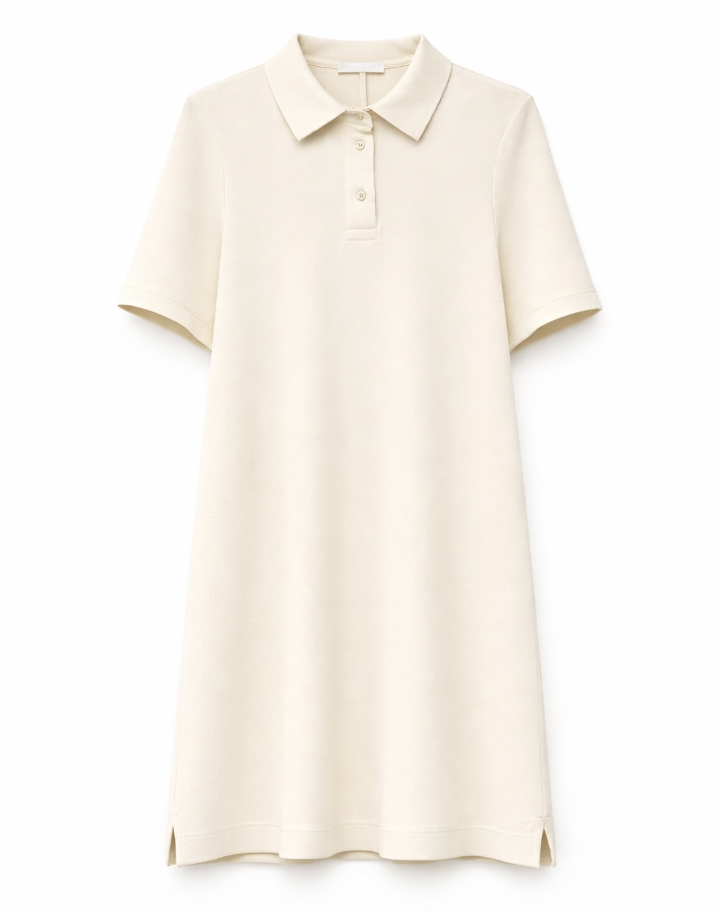 Ivory Skyline Polo Dress